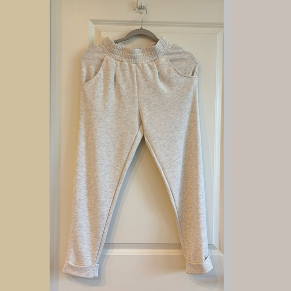Varley The Slim Cuff Pant 27.5"Ivory Marl Size XXS NWOT - Picture 3 of 15